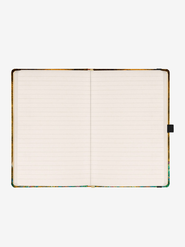 NOTIQUE NOTIQUE Poznámky Gustav Klimt, linajkované, 13 x 21 cm