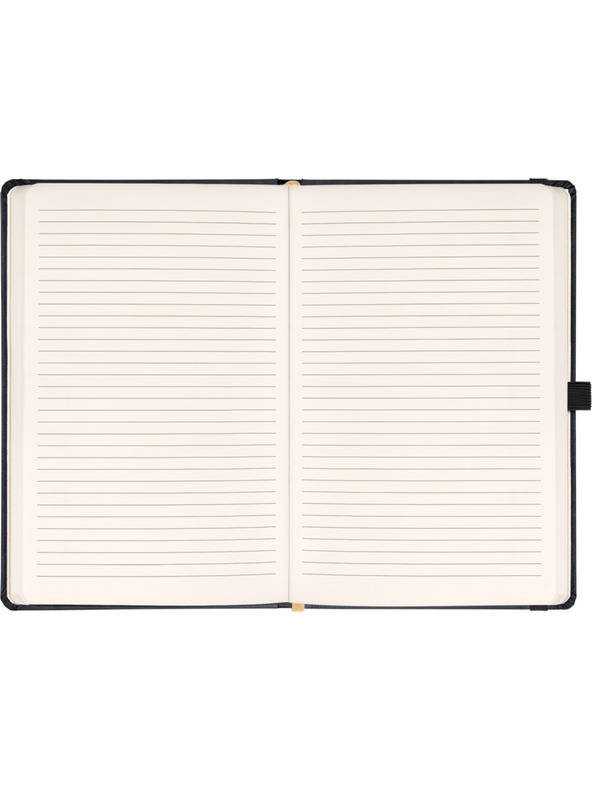 NOTIQUE NOTIQUE Notes Aprint, čierny, lemovaný, 15 x 21 cm