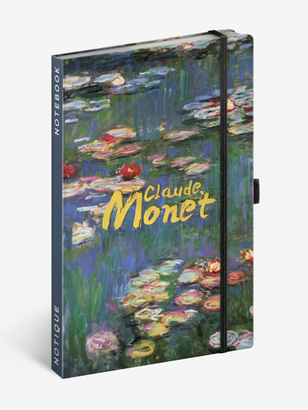 NOTIQUE NOTIQUE Poznámky Claude Monet, linajkované, 13 x 21 cm