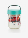 Lékué Tyrkysový box na desiatu Lékué Jar To Go (400 ml)