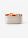Lékué Krémový desiatový box Lékué LunchBox To Go Organic (1000 ml)