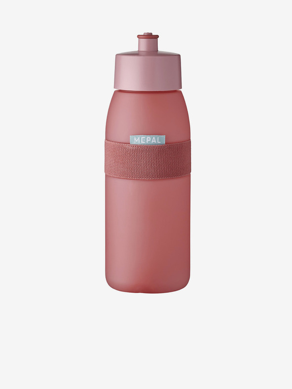Mepal Staroružová športová fľaša Mepal Ellipse Vivid Mauve (500 ml)