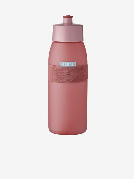 Mepal Staroružová športová fľaša Mepal Ellipse Vivid Mauve (500 ml)