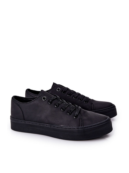 BIG STAR SHOES Pánske tenisky BIG STAR Black