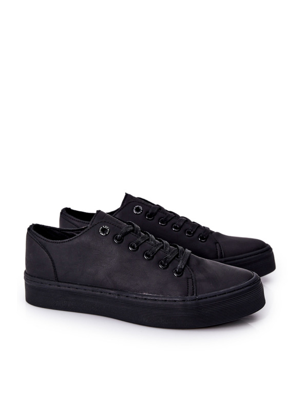 BIG STAR SHOES Pánske tenisky BIG STAR Black