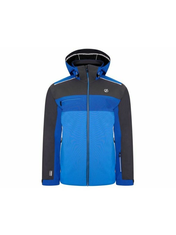 Dare 2B Čierno-modrá pánska zimná bunda s kapucňou Dare 2B Rivalise