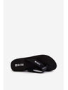 BIG STAR SHOES Dámske žabky na platforme Big Star Black Veľkosť: