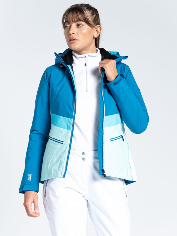 Dare 2B Modrá dámska lyžiarska bunda s kapucňou Dare 2B Equalise