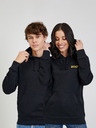 ZOOT.collab Čierna unisex mikina s kapucňou ZOOT