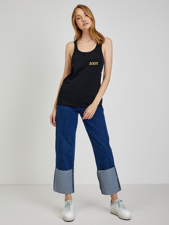 ZOOT.collab Čierne dámske tielko ZOOT