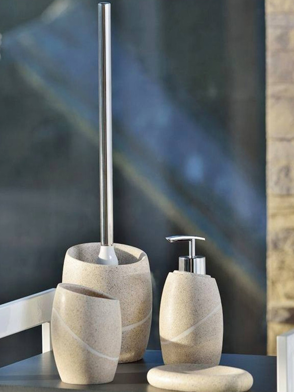 Kela WC sada TALUS, poly, dekor kameň KELA