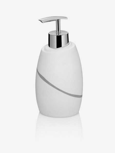 Kela Dávkovač mydla Talus polyresin biela 300 ml KELA