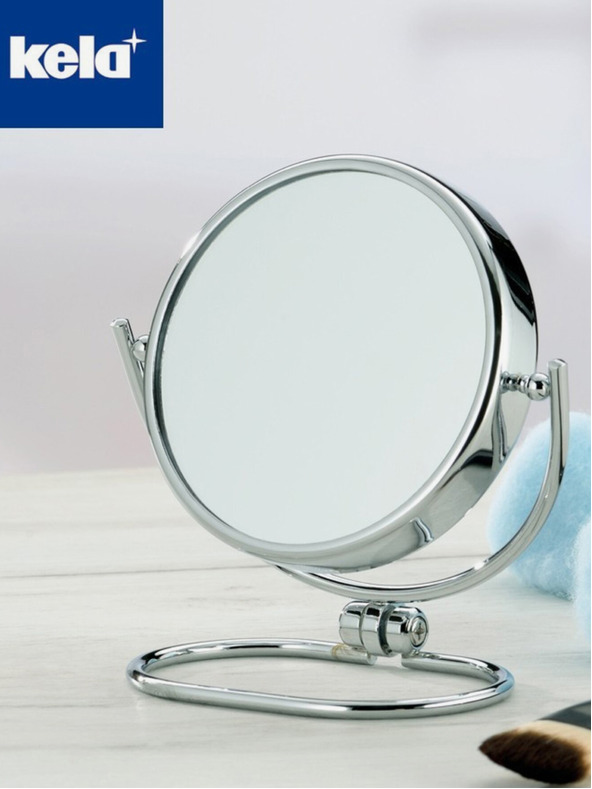 Kela Zrkadlo FRANCA chróm L 11,5cm x W 6,5cm x H 11cm / Ø 9cm KELA