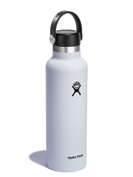 Hydro Flask Termofľaša Hydro Flask z nehrdzavejúcej ocele so štandardným hrdlom a uzáverom Flex Cap 21 oz (621 ml) biela