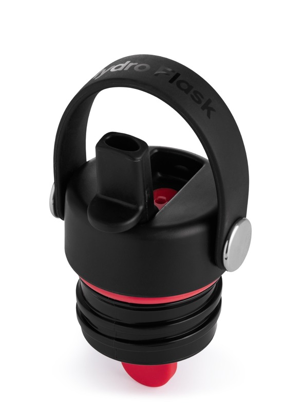 Hydro Flask Termofľaša Hydro Flask z nehrdzavejúcej ocele so štandardným hrdlom a uzáverom so slamkou 21 oz (621 ml) čierna