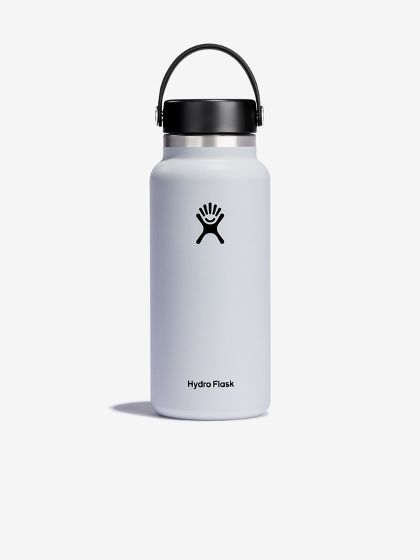 Hydro Flask Biela nerezová termofľaša Hydro Flask Wide Mouth Flex Cap (946 ml)