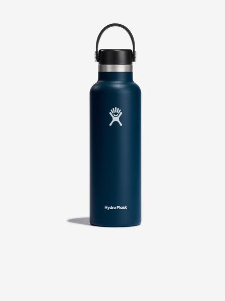 Hydro Flask Tmavomodrá nerezová termofľaša Hydro Flask Standard Mouth Flex Cap (621 ml)