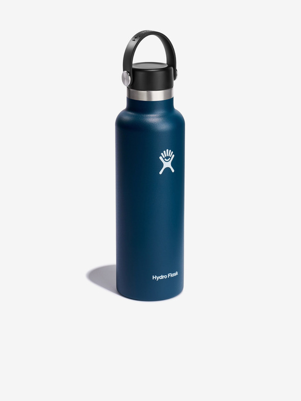Hydro Flask Tmavomodrá nerezová termofľaša Hydro Flask Standard Mouth Flex Cap (621 ml)