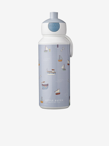Mepal Svetlomodrá detská fľaša Mepal Campus Little Dutch Sailor Bay (400 ml)