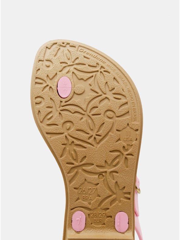 Grendha Ružové dievčenské sandále Grendha