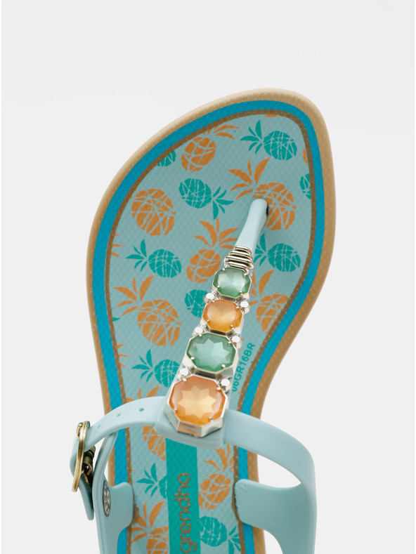 Grendha Modré dievčenské sandále Grendha