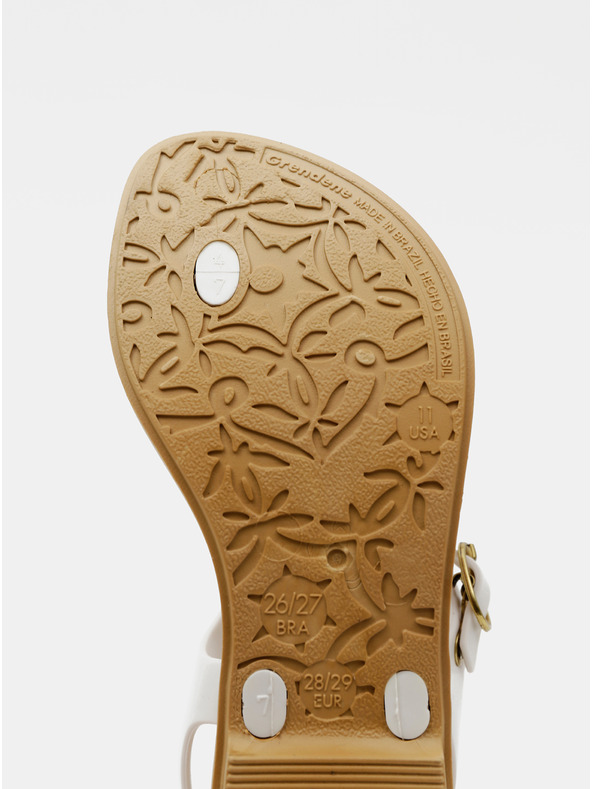 Grendha Biele dievčenské sandále Grendha