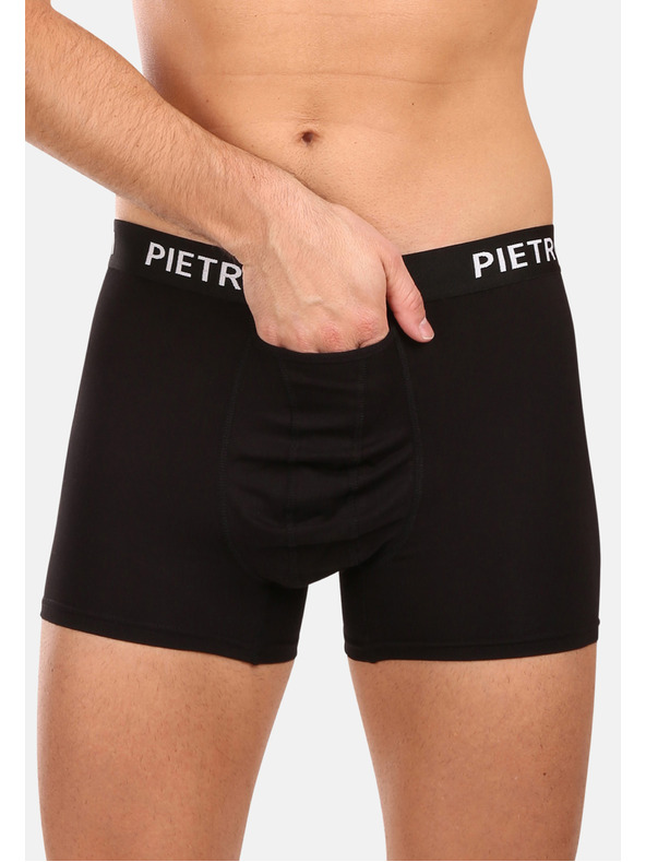 Pietro Filipi Set of two - men's boxers Pietro Filipi balls holder black