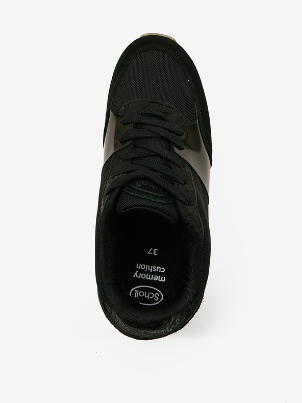 scholl Čierne dámske tenisky na platforme Scholl Beyonce