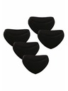 Pietro Filipi Set of five - women's panties Pietro Filipi black
