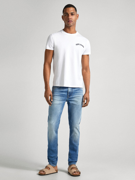 Pepe Jeans Modré pánske džínsy Pepe Jeans