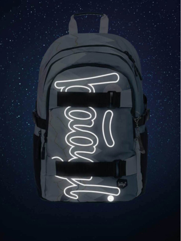 BAAGL  BAAGL 3 SET Skate Moon: batoh, penál, taška BAAGL