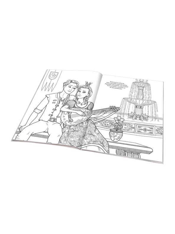 BAAGL  MISS PRINCEZNA - Omaľovánka na motívy filmovej rozprávky