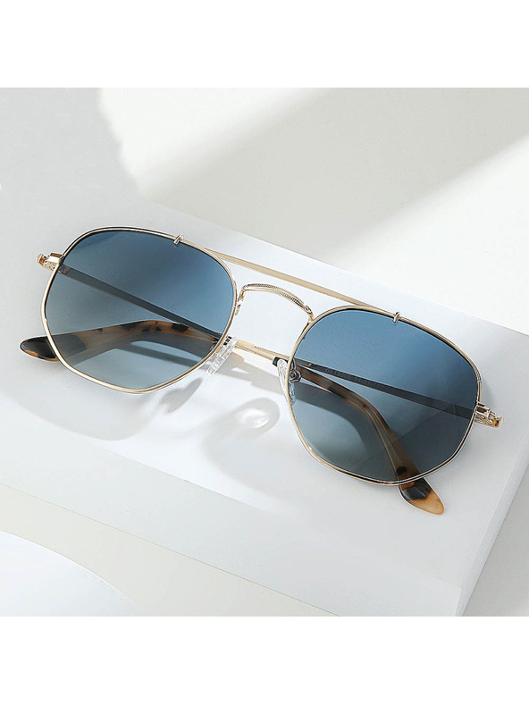 VEYREY Veyrey high-end polarizačné slnečné okuliare pilotky Bulak