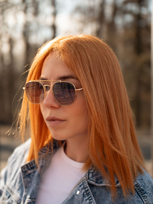 VEYREY Veyrey high-end polarizačné slnečné okuliare pilotky Bulak