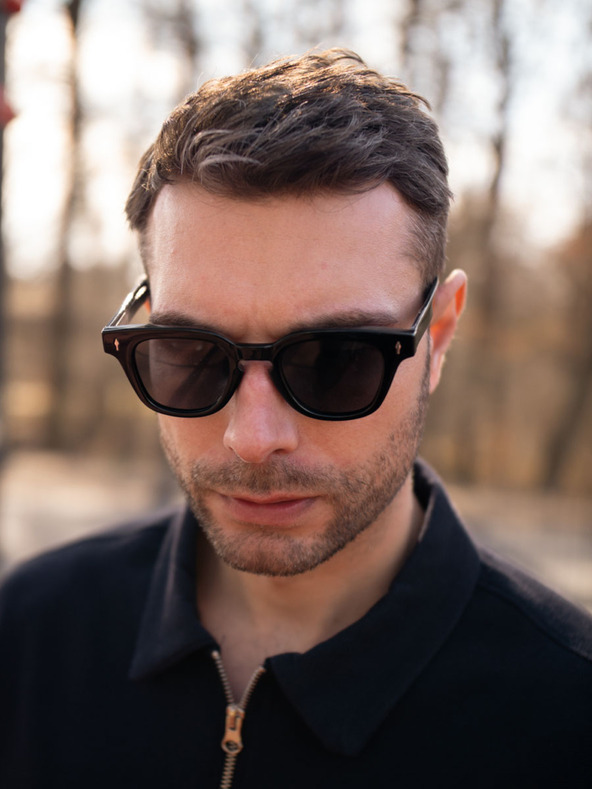 VEYREY Veyrey high-end polarizačné slnečné okuliare nerd Murzush