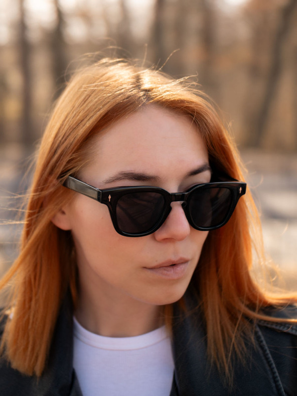 VEYREY Veyrey high-end polarizačné slnečné okuliare nerd Murzush