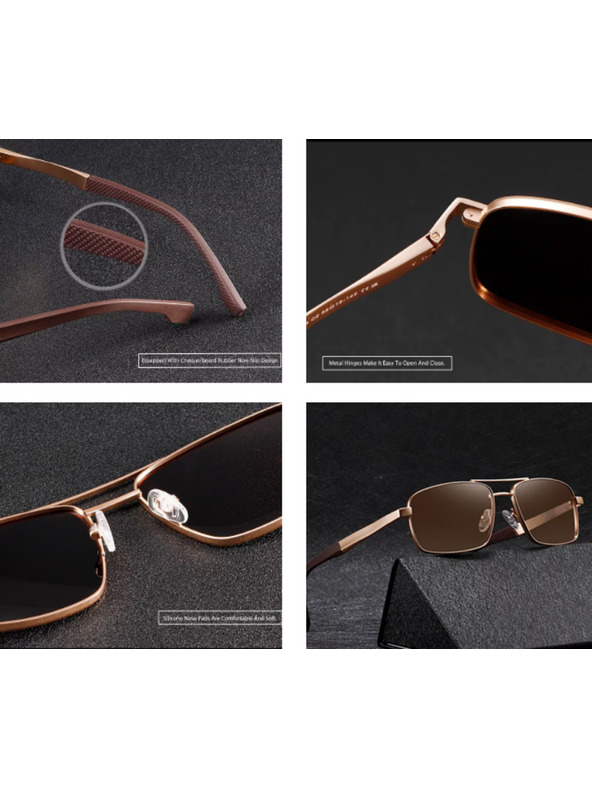 VEYREY Veyrey high-end slnečné polarizačné pilotky Klog