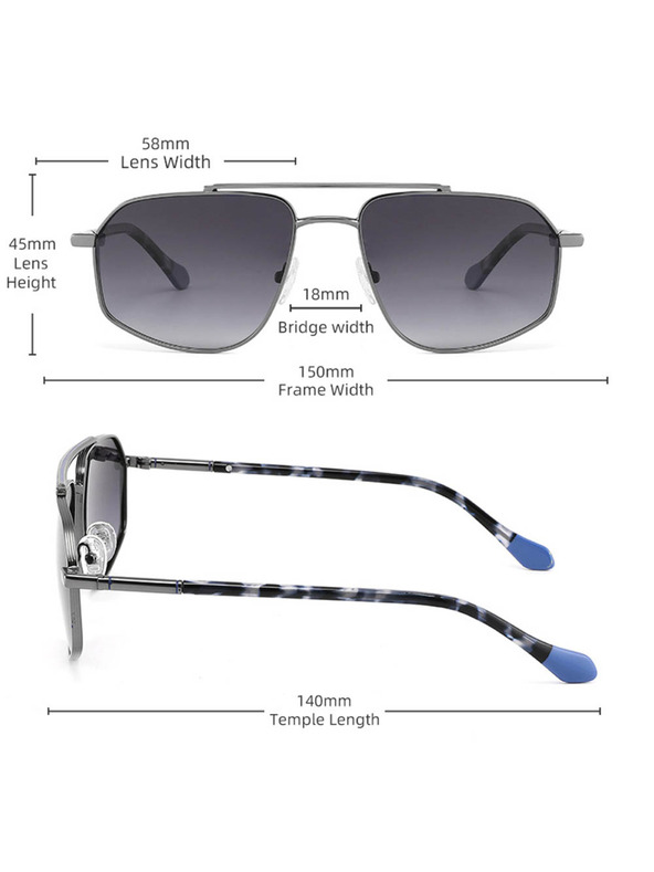 VEYREY Veyrey high-end slnečné polarizačné pilotky Shufharz