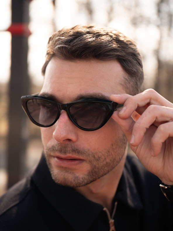 VEYREY Veyrey high-end slnečné polarizačné okuliare cat-eye Sumhug