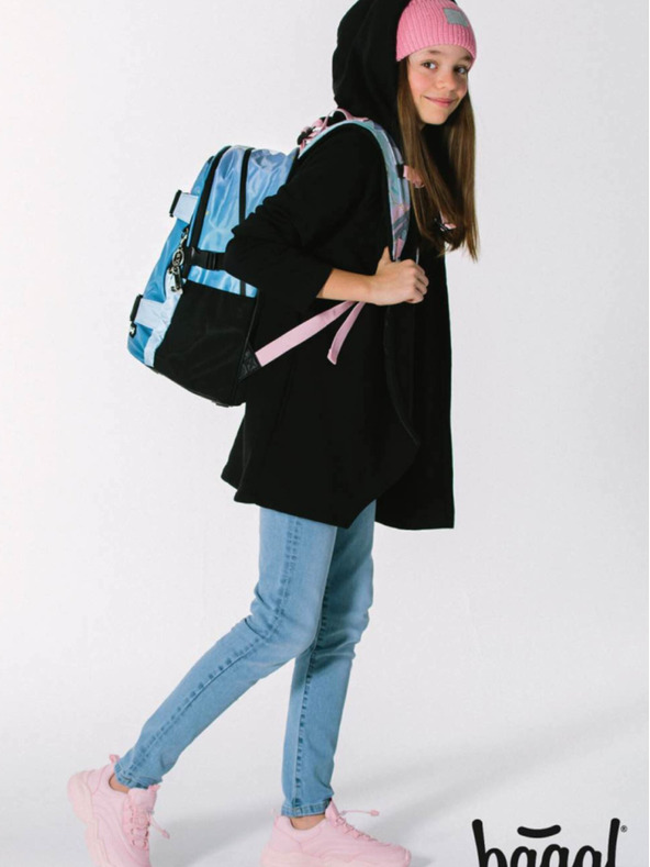 BAAGL  BAAGL 3 SET Skate Moon: batoh, penál, taška BAAGL