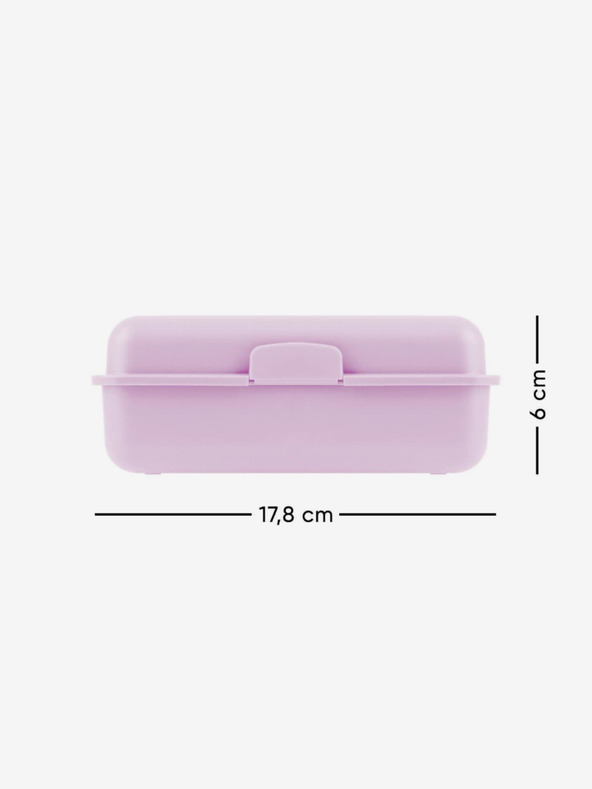 BAAGL  Fialový box na desiatu Panda Baagl