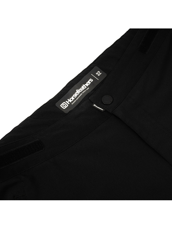 Horsefeathers Šortky na bicykel Venture - čierne HORSEFEATHERS