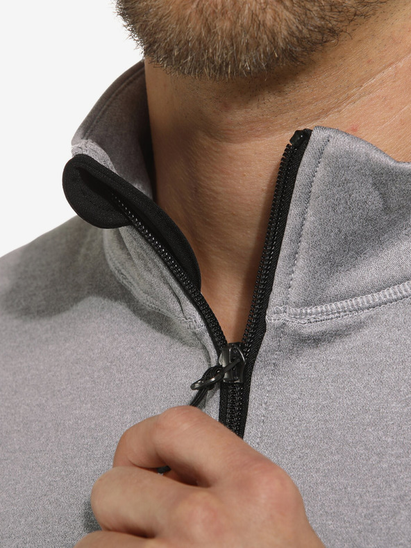 Horsefeathers Funkčná mikina Horsefeathers - šedá