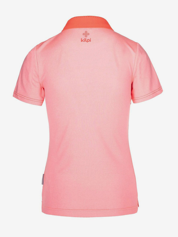 Kilpi Svetloružové dámske funkčné polo tričko Kilpi COLLAR-W