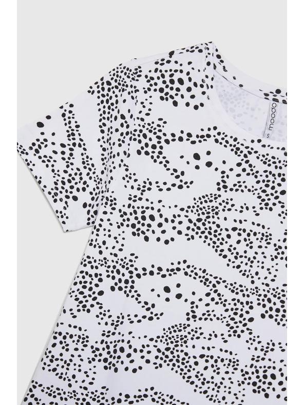 Moodo DÁMSKE TRIČKO L-TS-4631 BIELE Moodo