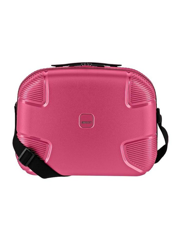 IMPACKT Kozmetický kufrík IMPACKT IP1 Beauty case Flora pink