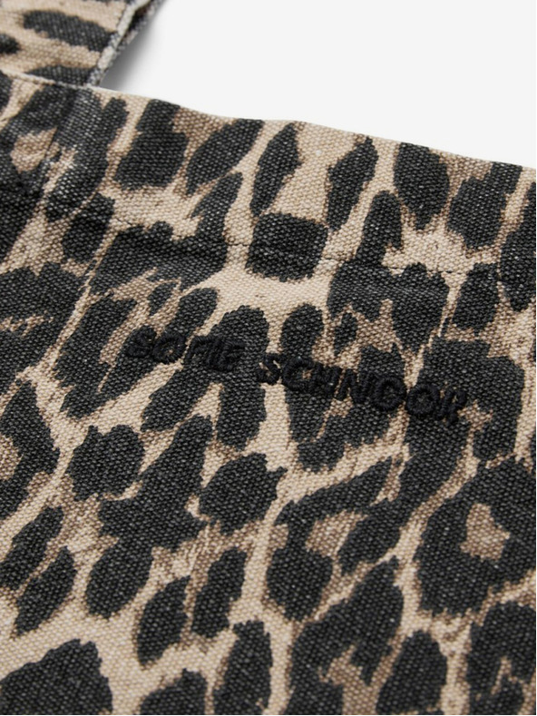 Sofie Schnoor Hnedá dámska vzorovaná taška Sofie Schnoor