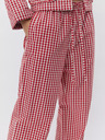 Sofie Schnoor White-red checked women's pants Sofie Schnoor