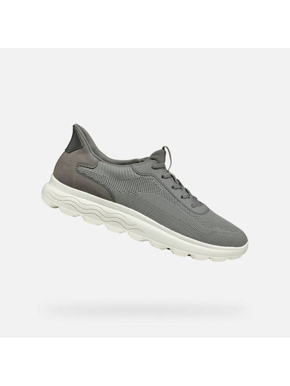 Geox Tmavosivé pánske tenisky Geox Spherica Plus