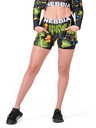 Nebbia High-energy dámske double layer šortky Nebbia 563 Jungle green